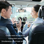 F621 Car Rotatable Turntable Silent Car Double Head Fan