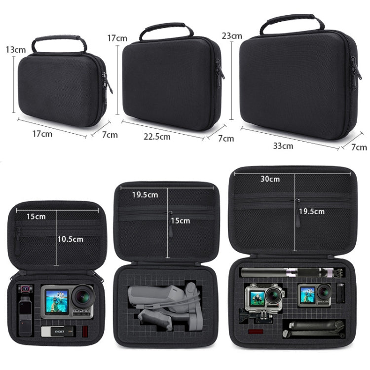 For Gopro10 / 9 Camera Bag Multifunctional Digital Storage Bag Large Capacity Handbag