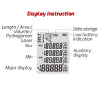 Laser Handheld Distance Measuring Room Infrared Measuring Instrument — view 5