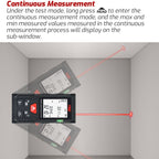 Laser Handheld Distance Measuring Room Infrared Measuring Instrument — view 11