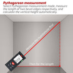 Laser Handheld Distance Measuring Room Infrared Measuring Instrument — view 12