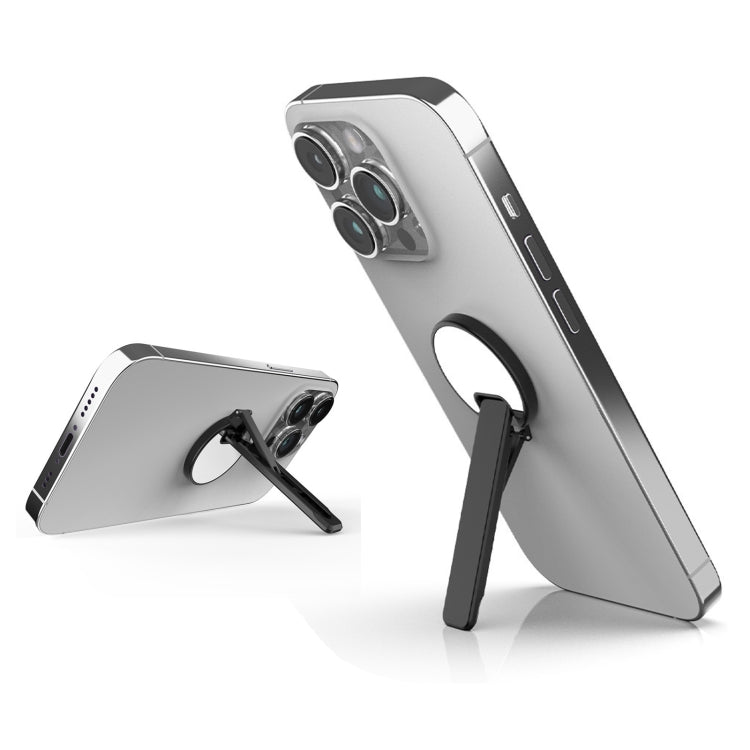 Aluminum Alloy Mobile Phone Bracket Ultra-thin Rotating Back Stick Lollipop Mirror Bracket