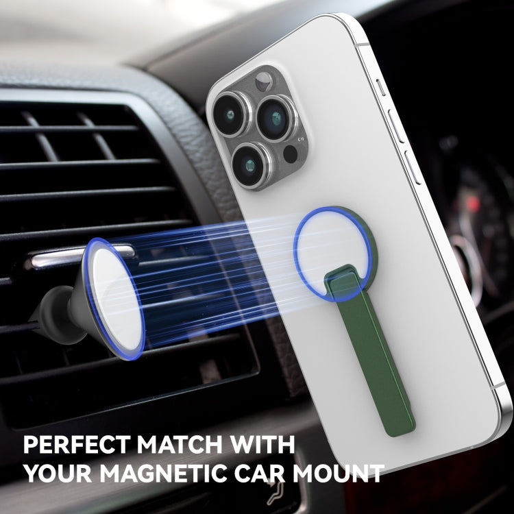 Aluminum Alloy Mobile Phone Bracket Ultra-thin Rotating Back Stick Lollipop Mirror Bracket