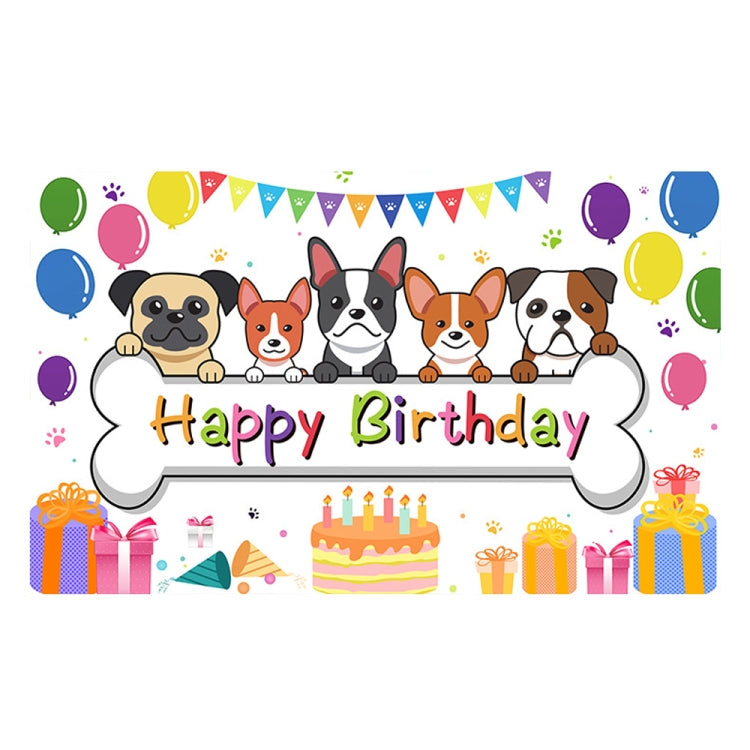 Animal Birthday Theme Backdrop Cloth Party Decoration