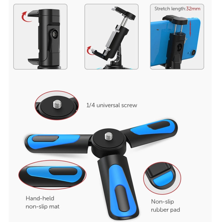 APEXEL APL-JJ08 Mini Mobile Phone Selfie Stick Camera Live Desktop Tripod — view 7