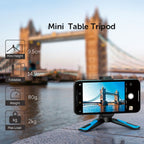APEXEL APL-JJ08 Mini Mobile Phone Selfie Stick Camera Live Desktop Tripod — view 10