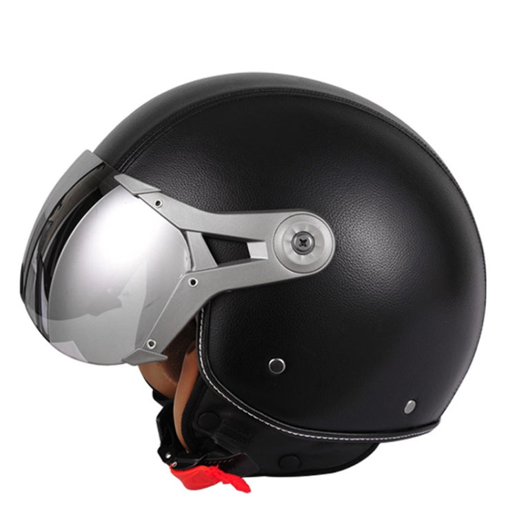 GXT Electric Vehicle Half Cover Four Seasons Retro Helmet