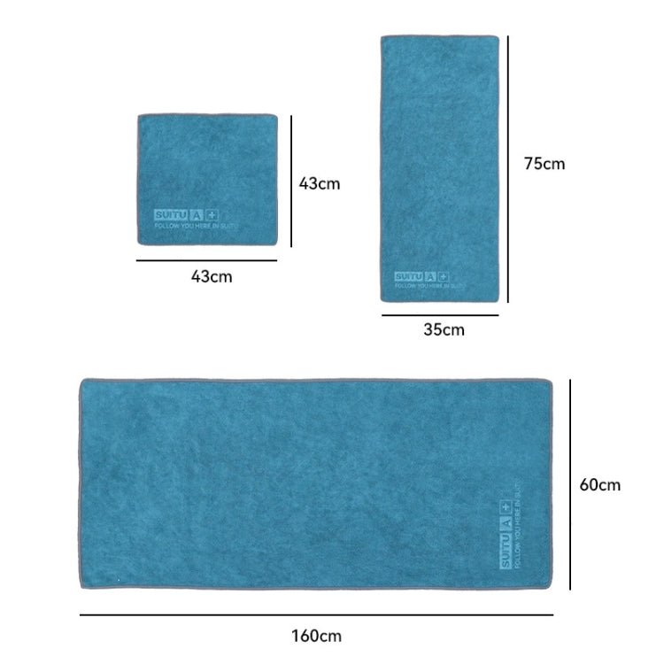 SUITU Microfiber Cleaning Cloth Car Cleaning Towel Thicken Highly Absorbent Cleaning Rag