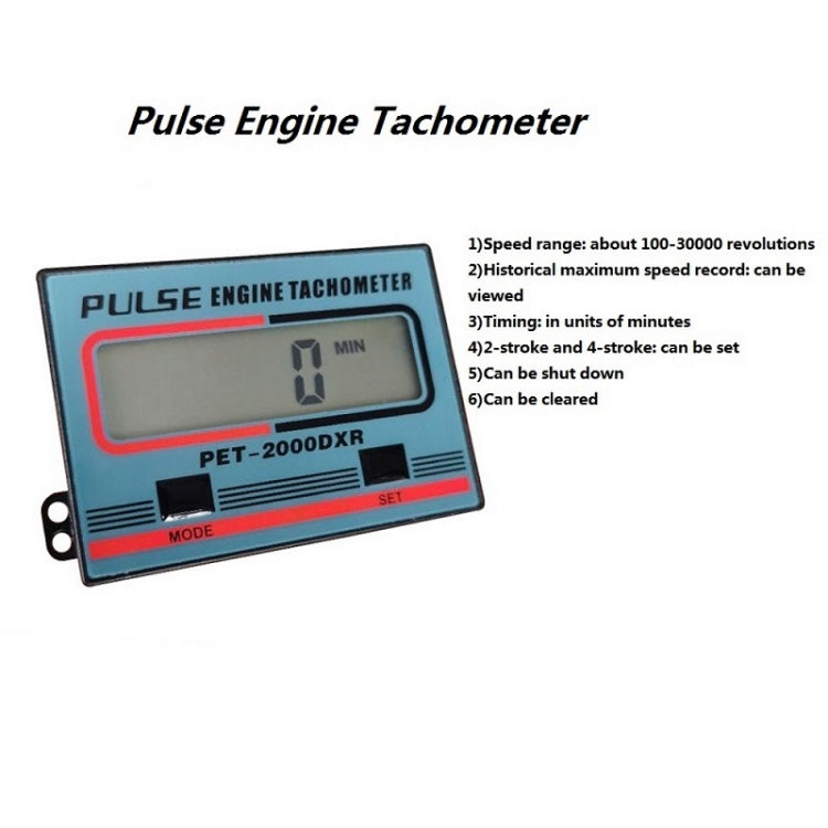 Chainsaw Tachometer Lawn Mower Speedometer Gasoline Engine Tester — view 4