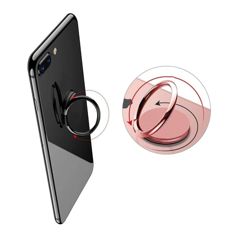 Full Metal Bracket 360 Degree Rotating Magnetic Phone Ring Buckle