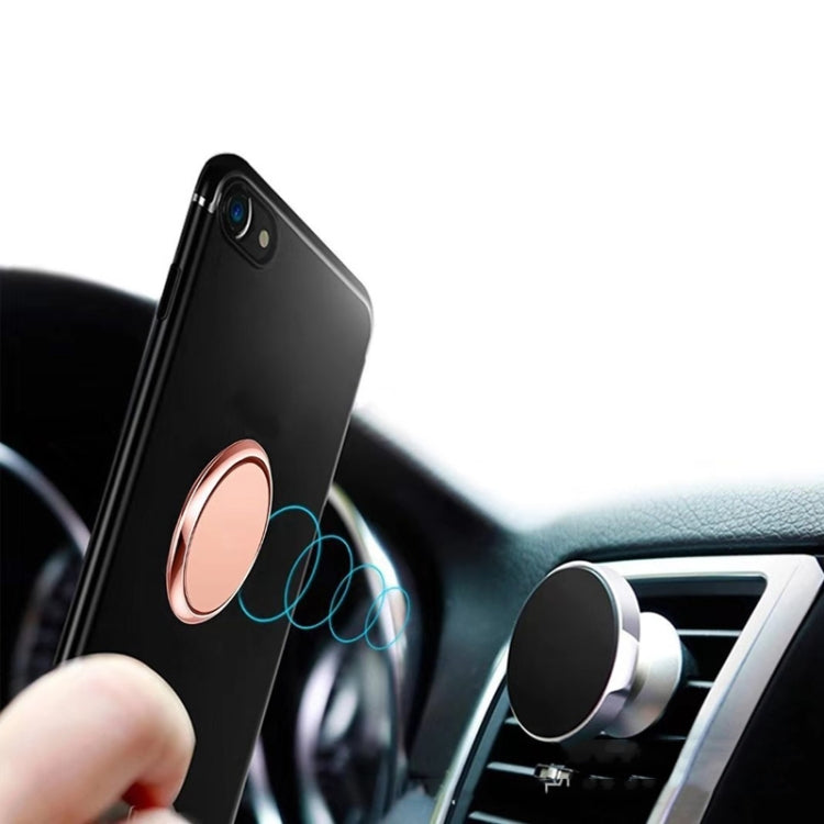 Full Metal Bracket 360 Degree Rotating Magnetic Phone Ring Buckle