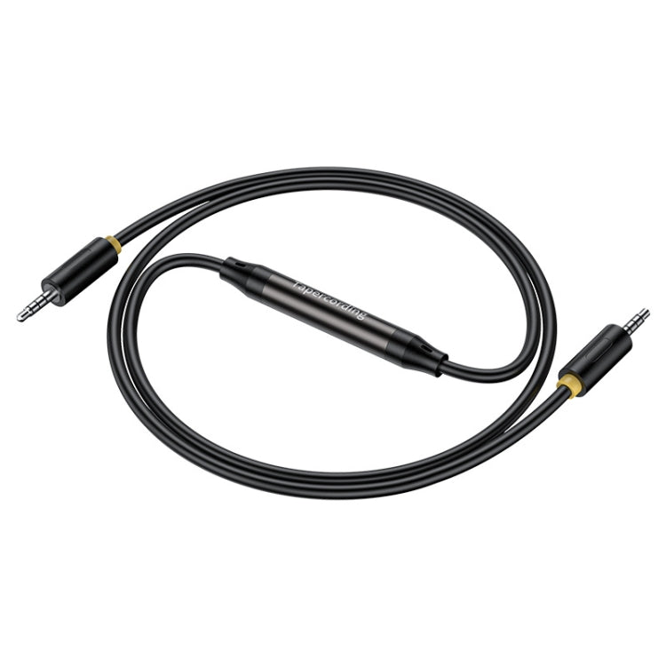 JINGHUA 3.5mm Cable Audio Conversion Microphone Two-way Transcriber