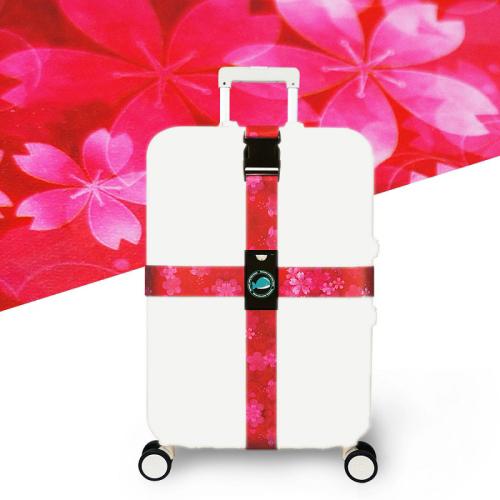 Cross Luggage Strap Without Combination Lock — Blue Star