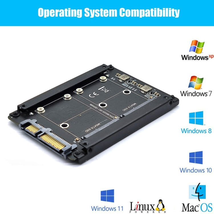 Transfer Card SSD Solid State Drive To 6G Interface Conversion Card, MSATA To SATA3 — view 4