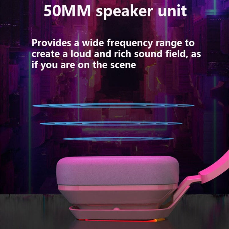 Ajazz AX368 Computer Game Audio Recognition RGB Headset