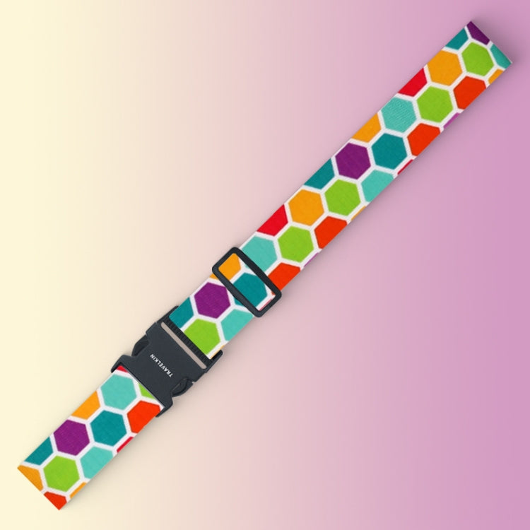 Luggage Fixed Anti-Mis-Opening Packing Strap — Honeycomb