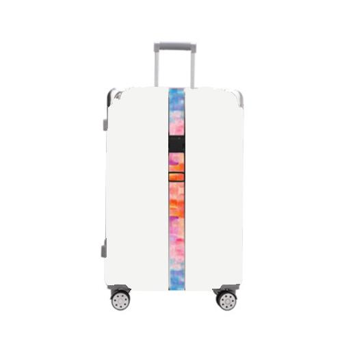 Luggage Fixed Anti-Mis-Opening Packing Strap — Rainbow