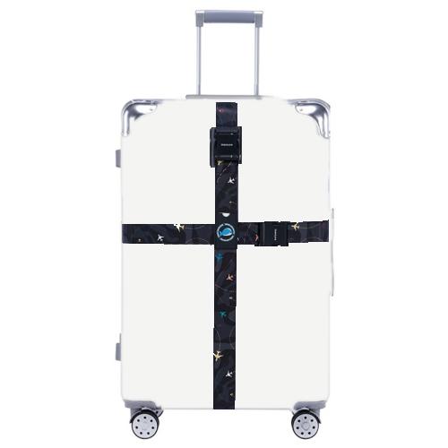 Luggage Cross Flying Landmark Customs Binding Belt