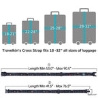 Luggage Cross Flying Landmark Customs Binding Belt — view 6