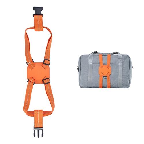 Backpack Luggage Binding Elastic Elastic Straps — Orange
