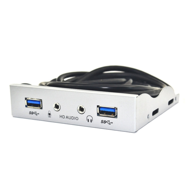 3.5-Inch 2 USB 3.0+HD AUDIO Port Desktop PC Floppy Drive Front Panel