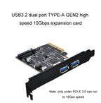 USB3.2 Expansion Card GEN2 Type-A Port ASMedia ASM3142 Transfer 10Gbps — view 7