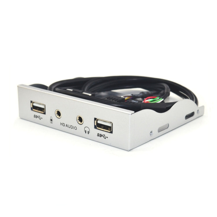3.5-Inch 2 USB 2.0+HD AUDIO Port Desktop PC Case Floppy Drive Front Panel