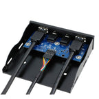 3.5-Inch USB 2.0+USB 3.0+HD AUDIO Port Desktop PC Case Floppy Drive Front Panel