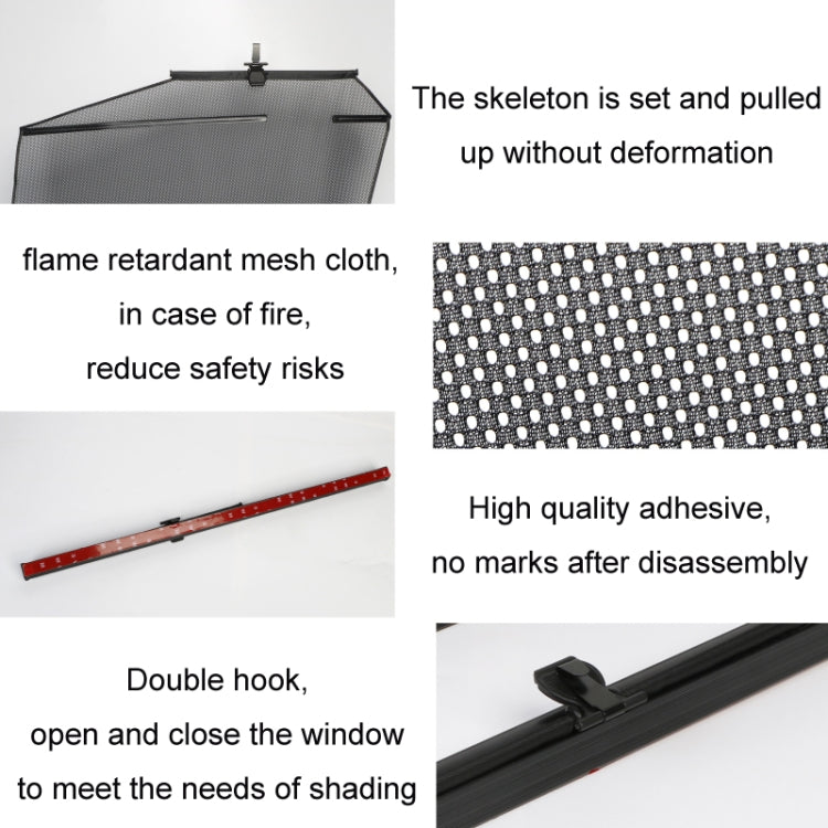 Automobile Automatic Lift Glass Window Sunshade