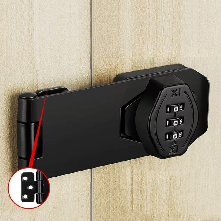 Screw Installation Cabinet Door Combination Lock Anti-Theft Drawer Lock