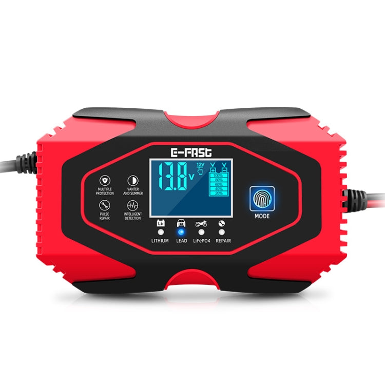 E-FAST 12V/24V Car Battery Motorcycle Lithium Battery Charger