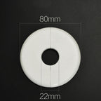 Round Hole Decoration Plug Cover — 2.2mm Hole White