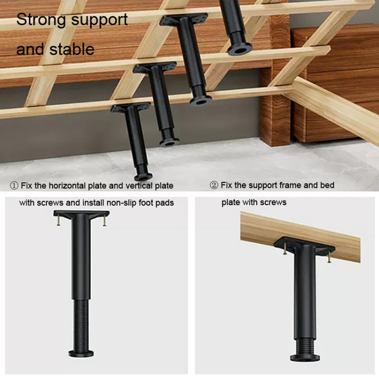 Bed Board Support Weight-Bearing Bracket Bed Leg Support Foot Rest — view 6