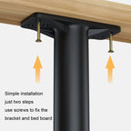 Bed Board Support Weight-Bearing Bracket Bed Leg Support Foot Rest — view 7