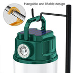 C52 Multifunctional Solar Camping Light Zoomable Waterproof Tent Light With USB Output
