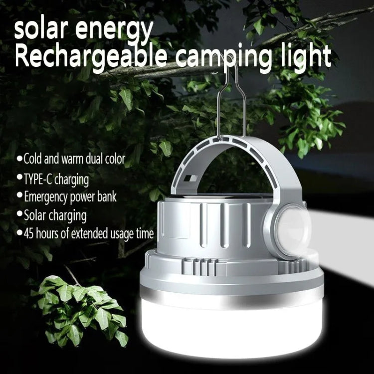 M10 Solar Tent Light With Portable Power Supply Handheld Camping Light Outdoor Vintage Mood Lights — view 5