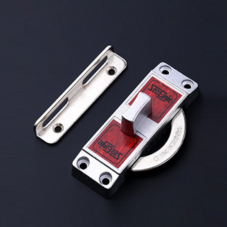 90 Degrees Right Angle Migration Door Hook Lock — Zinc Alloy Slot-free / Punching