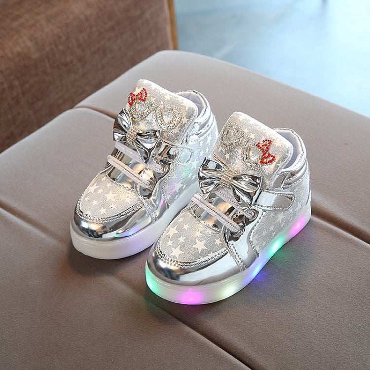 Breathable Flashing Light Luminous Casual Boys & Girls Shoes — view 21