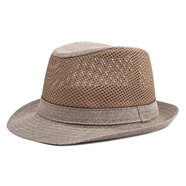Summer Jazz Hat Mesh Breathable Sunscreen Hat