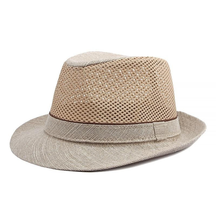Summer Jazz Hat Mesh Breathable Sunscreen Hat