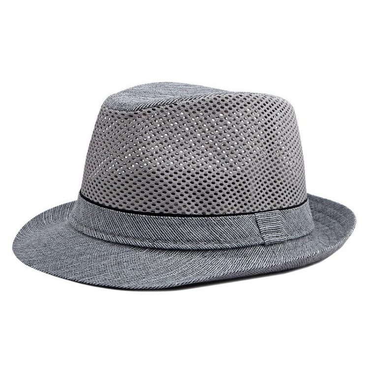 Summer Jazz Hat Mesh Breathable Sunscreen Hat