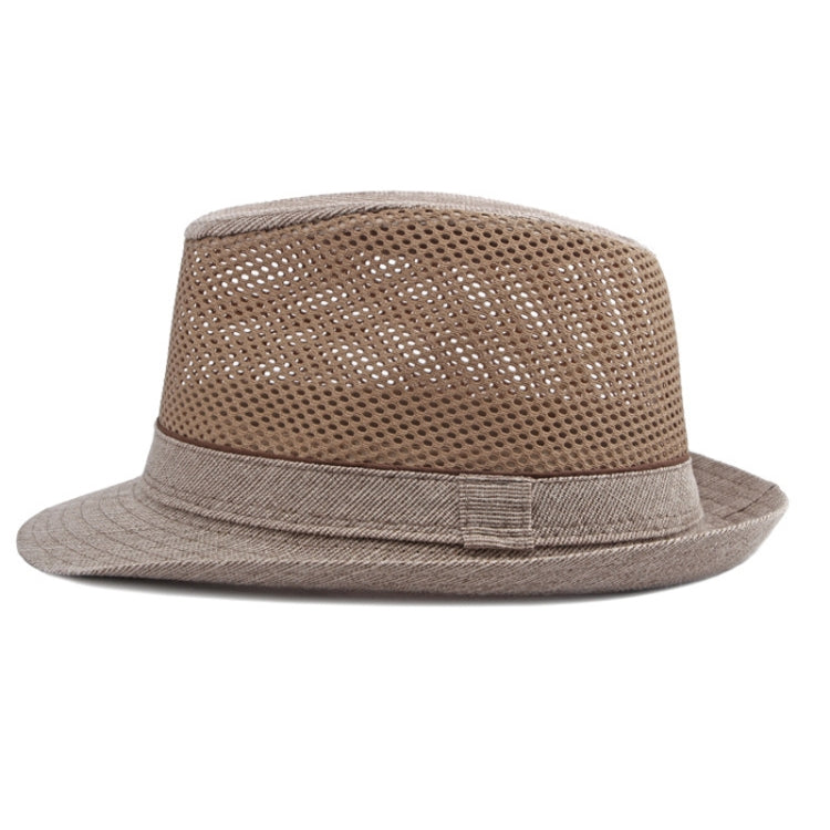 Summer Jazz Hat Mesh Breathable Sunscreen Hat