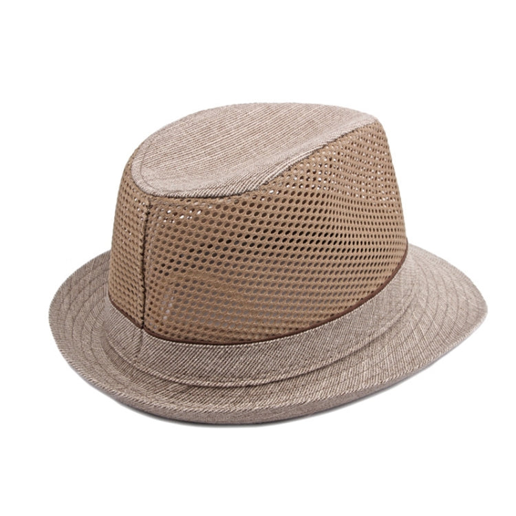Summer Jazz Hat Mesh Breathable Sunscreen Hat
