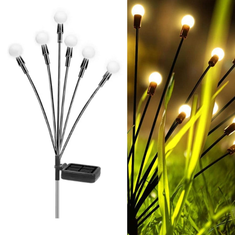 2sets Solar Firefly Lights Christmas Outdoor Garden Waterproof Lawn Lights