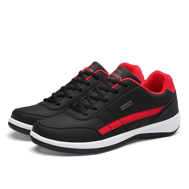 Leather Men Casual Shoes Breathable Leisure Male Sneakers All-Match Men Shoes — view 26