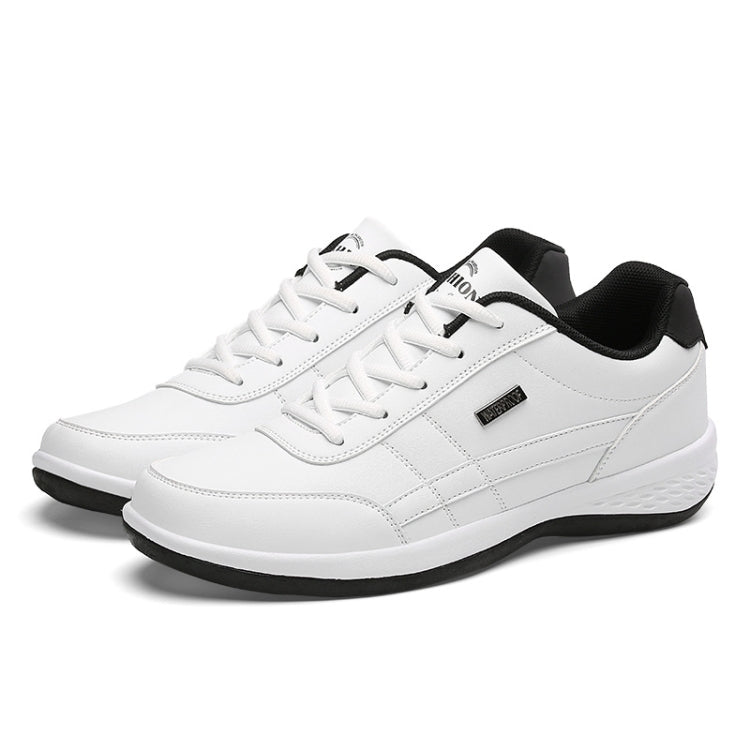 Leather Men Casual Shoes Breathable Leisure Male Sneakers All-Match Men Shoes — view 33