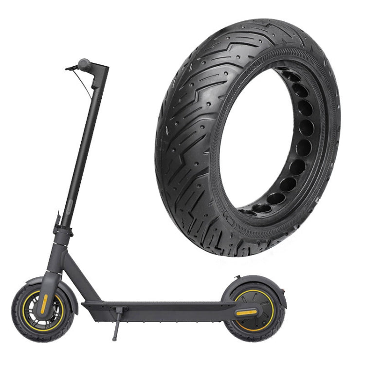 Solid Honeycomb Explosion-proof Tire, For Ninebot Max G30 Scooter 10 x 2.5 inch