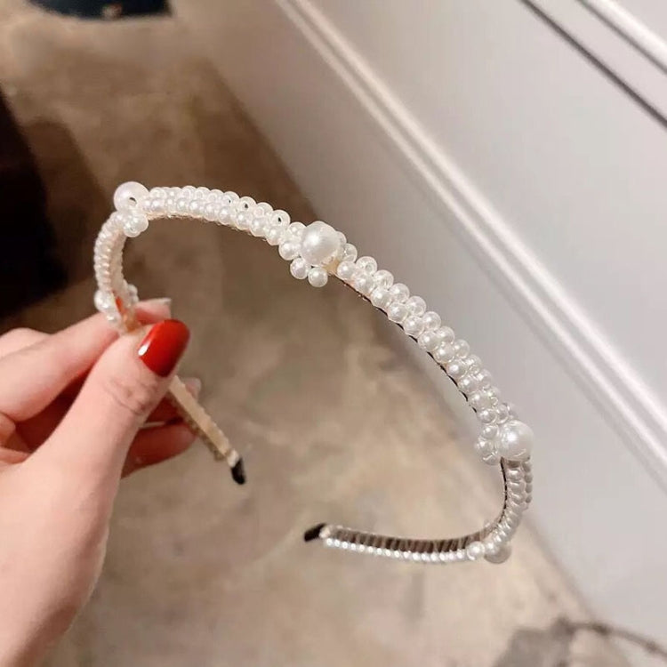 Sweet Pearl Headband Retro Versatile Hair Accessories