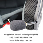 KUQIBAO Motorcycle Smart Bluetooth-compatible Sun Protection Double Lens Safety Helmet