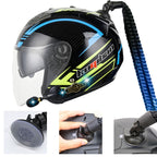 KUQIBAO Motorcycle Bluetooth Headset Double Lens Helmet With Braid